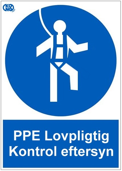 PPE eftersyn af Tagsikringer fra 1-100m. 